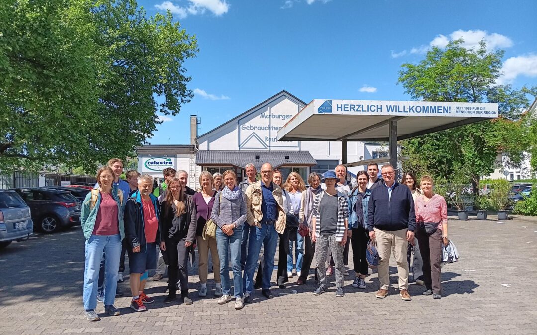 12. Re-Use Netzwerktreffen in Marburg: Austausch, Vorbereitung der Gründung und Betriebsbesichtigung